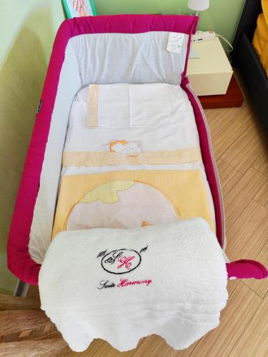 Postel nebo postele na pokoji v ubytování Suite Harmony