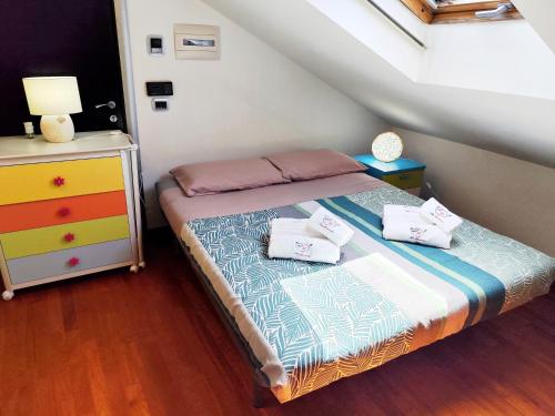 Postel nebo postele na pokoji v ubytování Suite Harmony