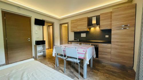 Η κουζίνα ή μικρή κουζίνα στο Residence Tabor