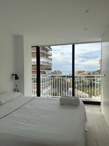 Ένα ή περισσότερα κρεβάτια σε δωμάτιο στο Julita's apartment
