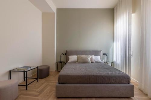 Ένα ή περισσότερα κρεβάτια σε δωμάτιο στο Lilium Luxury Apartment