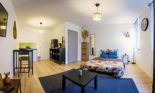 Confortable studio 2 Pers wifi