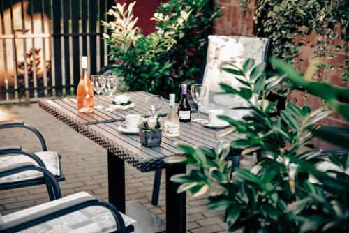 Un jardín fuera de Apartmány u Zdeničky