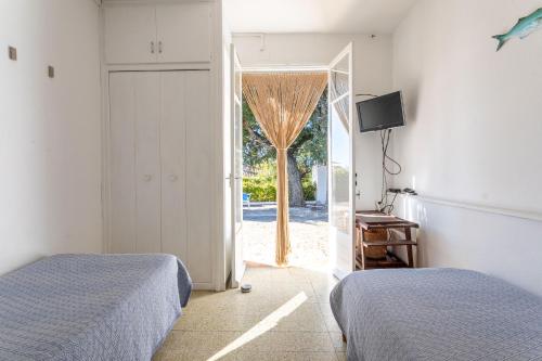 En eller flere senge i et værelse på Villa de la brune proche plages