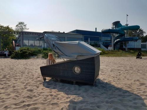 Hosté ubytování Schlafstrandkorb Nord Höhe Jungfernstieg