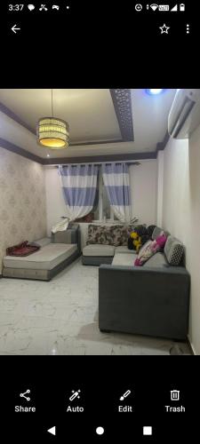 Zona de estar de Sharifa apartment flat