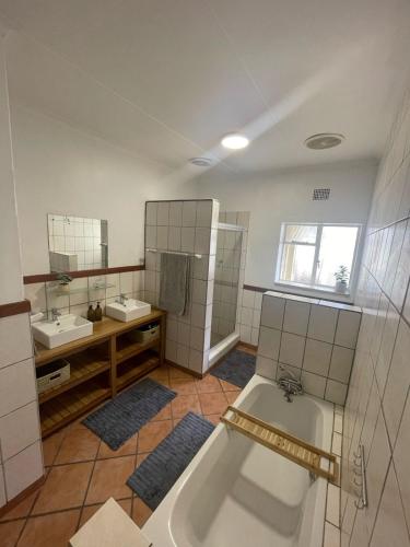 Koupelna v ubytování Barry Farmstay