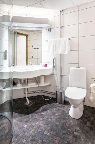Ванная комната в Hotel Vallonia