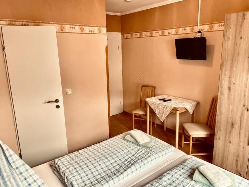 Gästezimmer Brunoにあるベッド