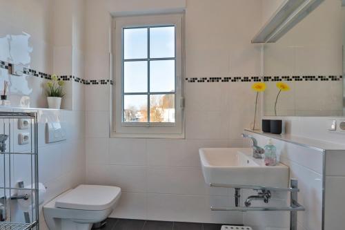 Koupelna v ubytování Ferienwohnung Villa-Christine App.04 - Seerose