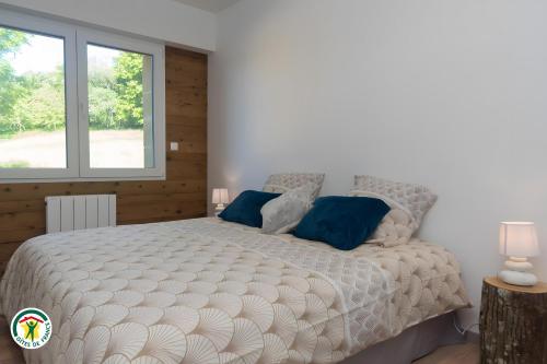 Postel nebo postele na pokoji v ubytování La clé du Vercors