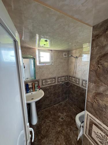 Koupelna v ubytování guesthouse gareji