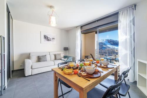 Valberg - Magnificent studio terrace with parking