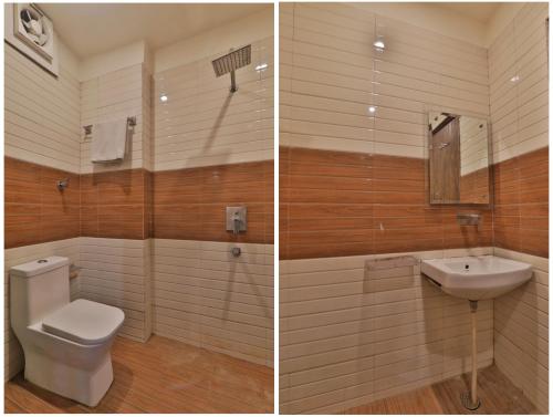 Koupelna v ubytování Hotel Luxury Janki Near Vishwanath Temple, #Famiily Choice #Free Wifi #Free Parking #Prime Location