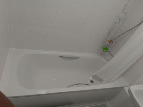 Vannituba majutusasutuses Double room in a cosy flat in Tooting