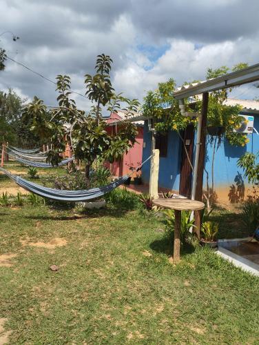 Taman di luar Pousada Sitio do Terrão a 500 metros da BR 040 e a 10 minutos da Prainha
