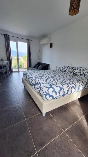 Postel nebo postele na pokoji v ubytování Résidence Dolce Vita