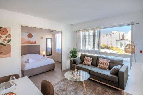 MY CASA - JOFFRE 2-4 - Bright Central 1 bedroom Near Massena
