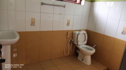 Koupelna v ubytování Siloneeds homes