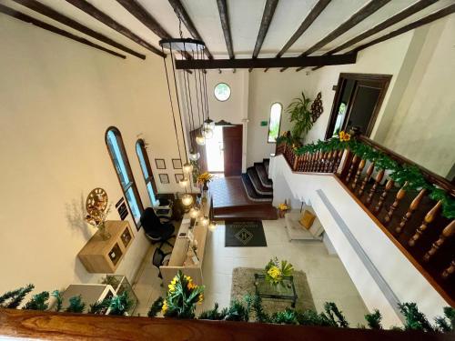 Χώρος καθιστικού στο Aguacatala Hotel Boutique