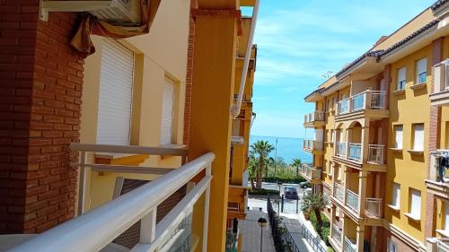 Balkón nebo terasa v ubytování EL Refugio Del Mar