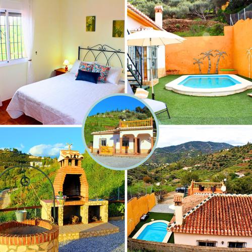 EL RANCHITO, Playa a 15 min, Piscina, BBQ, Chimenea, Vistas, Terraza, Aparcamiento