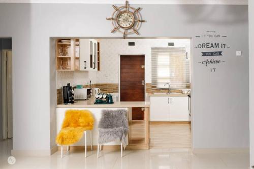 Cuina o zona de cuina de Esther's Guest House