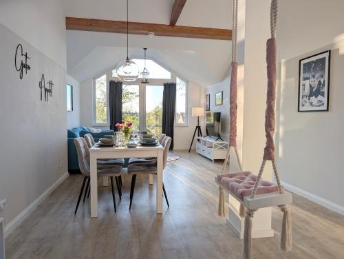 Posezení v ubytování 3 Bedroom-Apartment with 1,5 Bathrooms