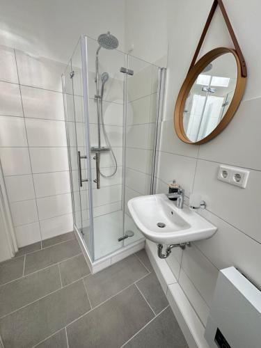 Ένα μπάνιο στο Villa Rosenau in Herzens Nürnberg