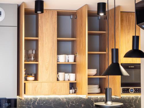 Dapur atau dapur kecil di Wrocławska 1 - Centrum