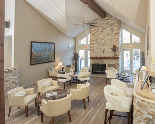Χώρος καθιστικού στο Millcroft Inn & Spa