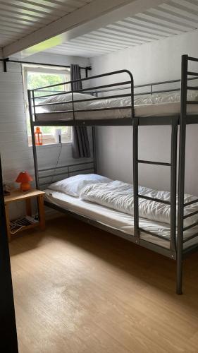 Postel nebo postele na pokoji v ubytování Haus Bornstein