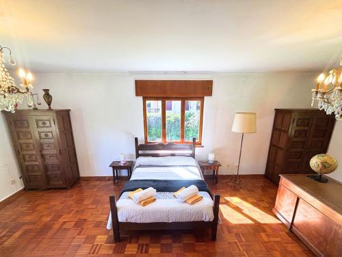 A bed or beds in a room at Chalet Las Llamas
