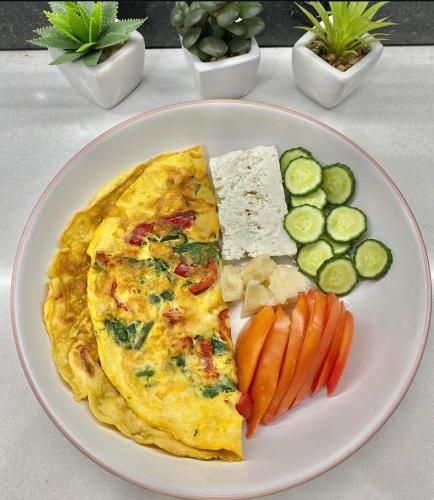 Jídlo v prázdninového domu nebo okolí