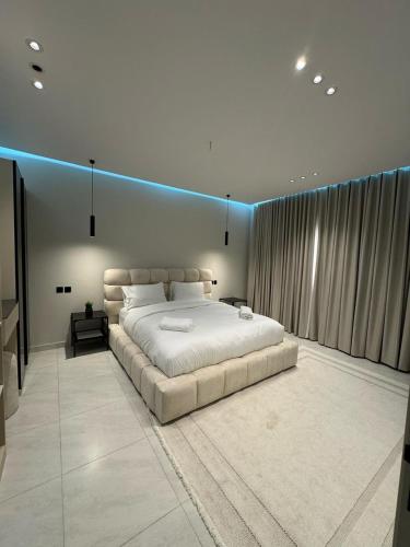 Ένα ή περισσότερα κρεβάτια σε δωμάτιο στο Hotel studios