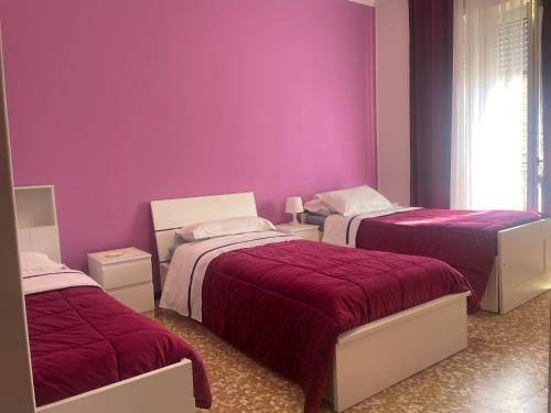 Postel nebo postele na pokoji v ubytování Aeroporto room