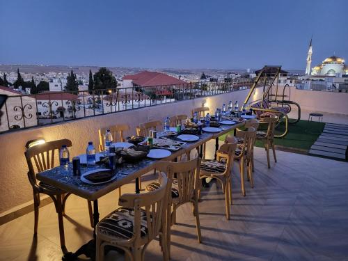 Balkón nebo terasa v ubytování Moab Land Hotel