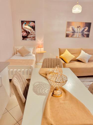 Krevet ili kreveti u jedinici u okviru objekta Bruna Apartment