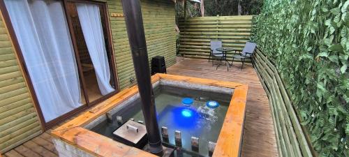 Zahrada ubytování Cabaña los colihues ancoa