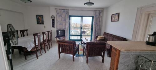 Гостиная зона в Chalet Rivera Beach 1 - Ras Sedr beach شالية راس سدر اجمل الشواطى ريفيرا