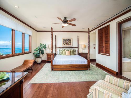 Ένα ή περισσότερα κρεβάτια σε δωμάτιο στο Penthouse Ocean Views, Top Tier Luxury! Sandcastles Suite L509 Sleeps 8!