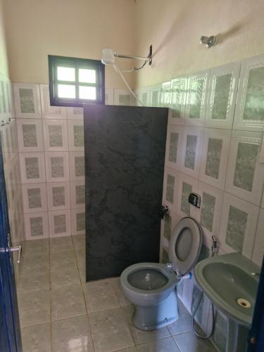 Ένα μπάνιο στο Pousada dos Olivais