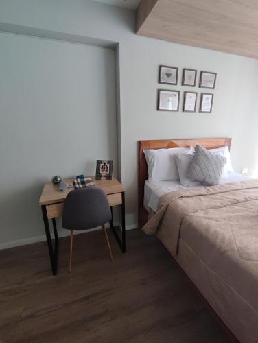 Letto o letti in una camera di Askha Home Apartment