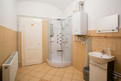 Kúpeľňa v ubytovaní Apartament na Starówce