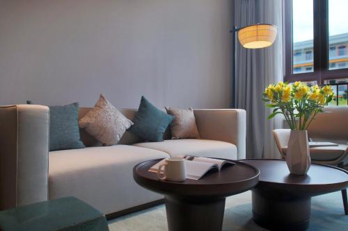 Sanya Han's Grace Hotelにあるシーティングエリア