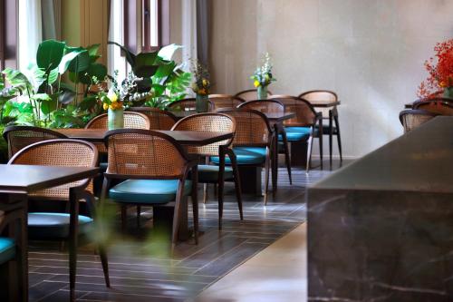 Sanya Han's Grace Hotelにあるレストランまたは飲食店
