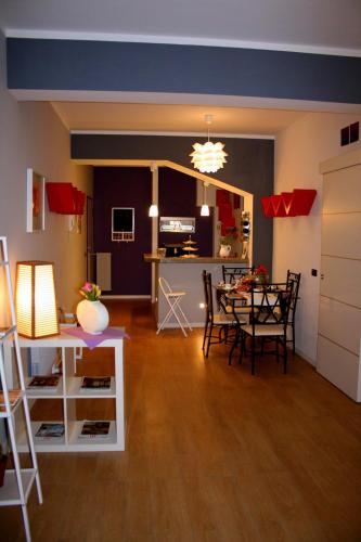 Кухня или кухненски бокс в B&B Montecarlo