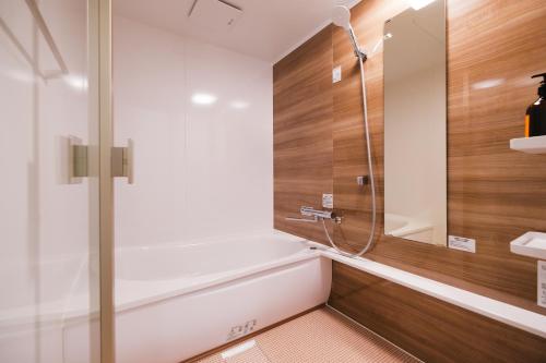 Ένα μπάνιο στο HOTEL ALL IN Kumamoto