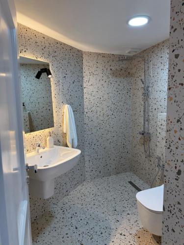 Koupelna v ubytování Te Ajdini Guesthouse
