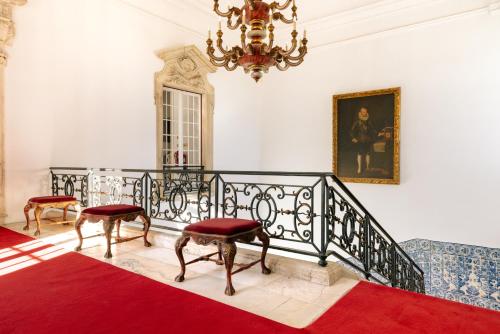 Χώρος καθιστικού στο Pousada Castelo de Estremoz